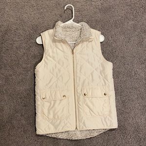 Reversible Sherpa lined Vest